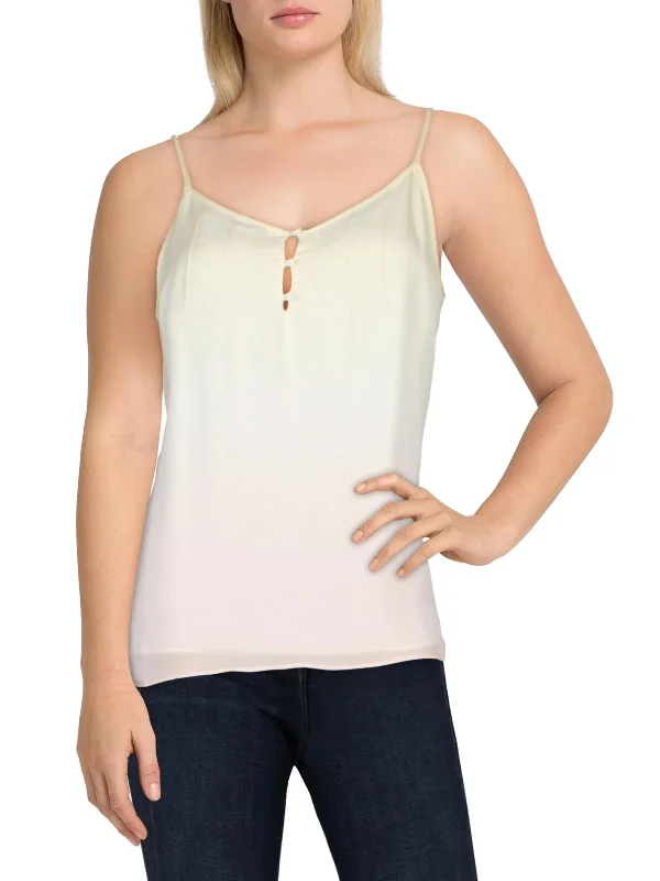 Womens Dip-Dye Shell Camisole Top