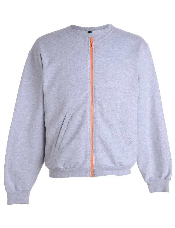 Label Idris Zip Front Sweatshirt