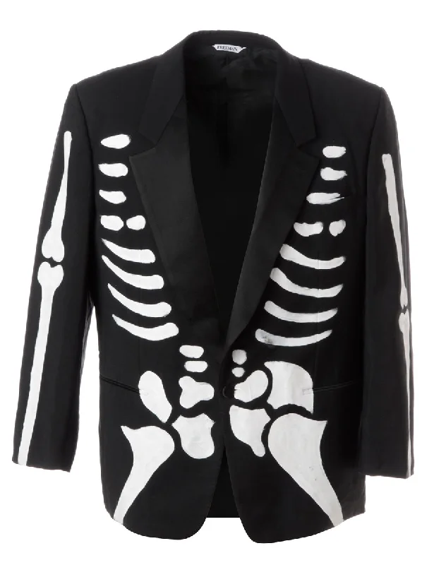 Label Jack Skeleton Suit Jacket