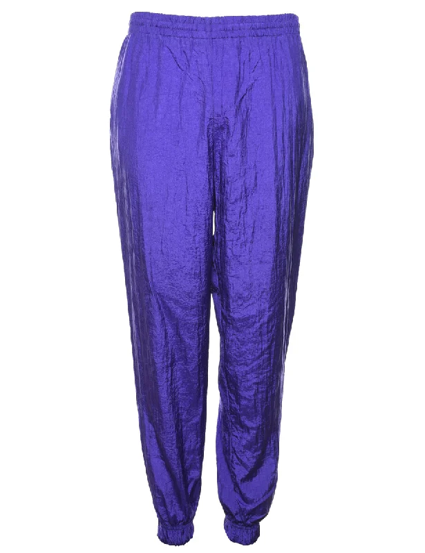 Purple Track Pants - W28 L29