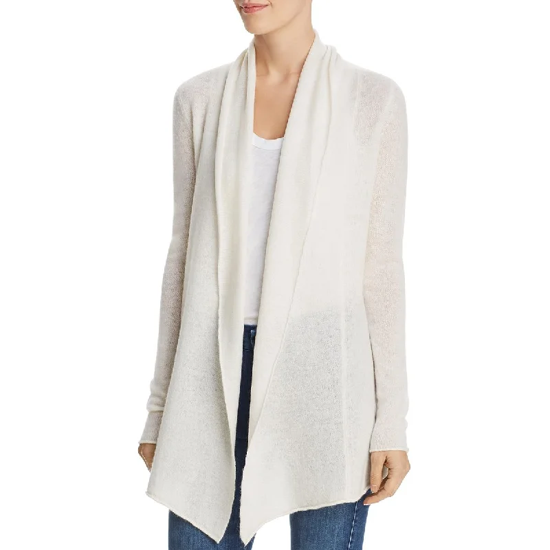 Private Label Womens Cashmere Open Front Cardigan Top